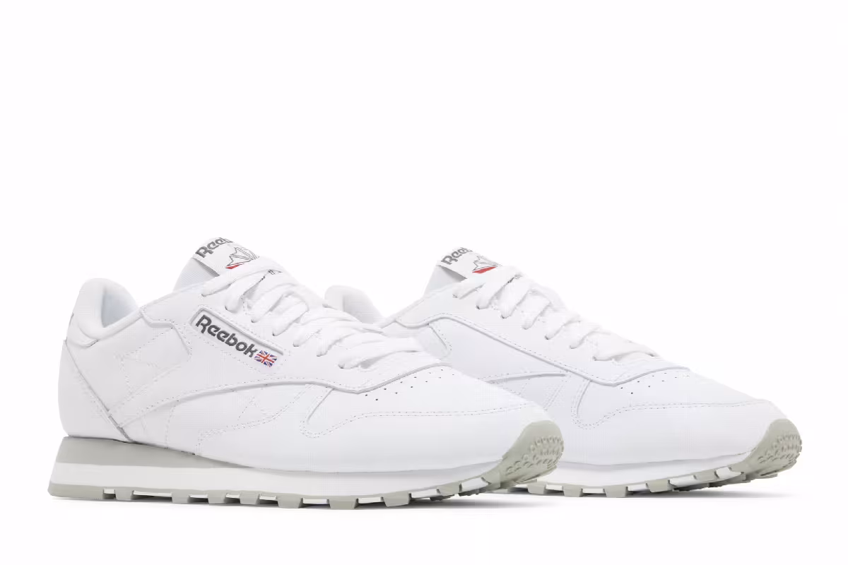 Reebok Classic Leather White Pure Grey, view 9