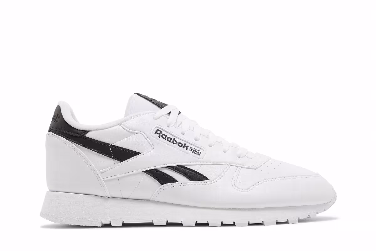 Reebok Classic Vegan White Black, view 2