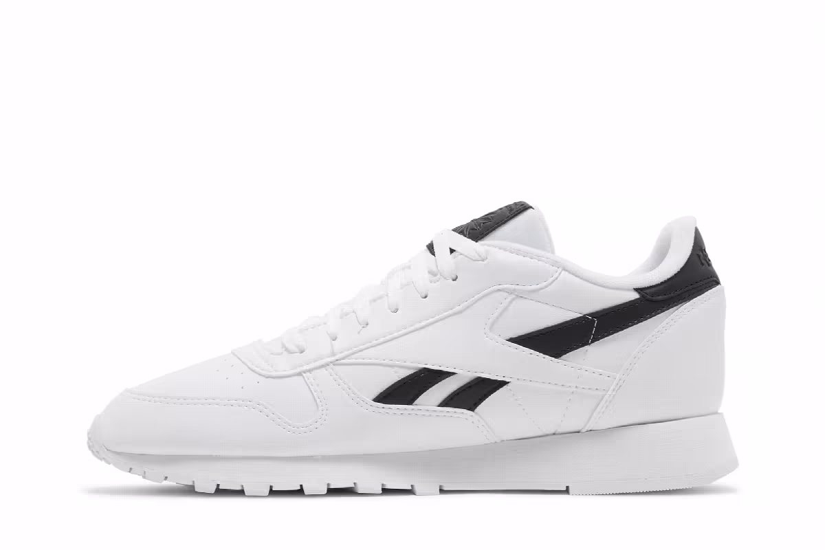 Reebok Classic Vegan White Black, view 4