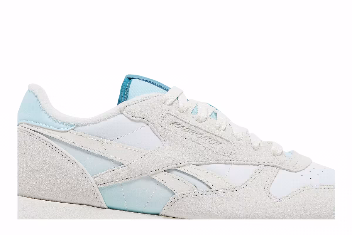 MadWoman x Reebok Classic Leather Chalk Thirsty Blue, view 3