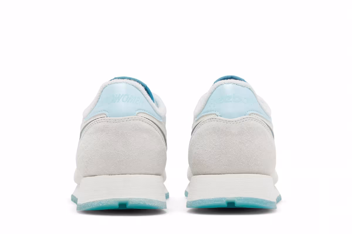MadWoman x Reebok Classic Leather Chalk Thirsty Blue, view 7