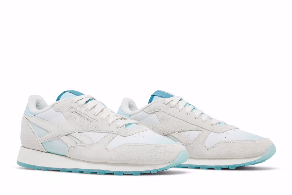 MadWoman x Reebok Classic Leather Chalk Thirsty Blue, view 9