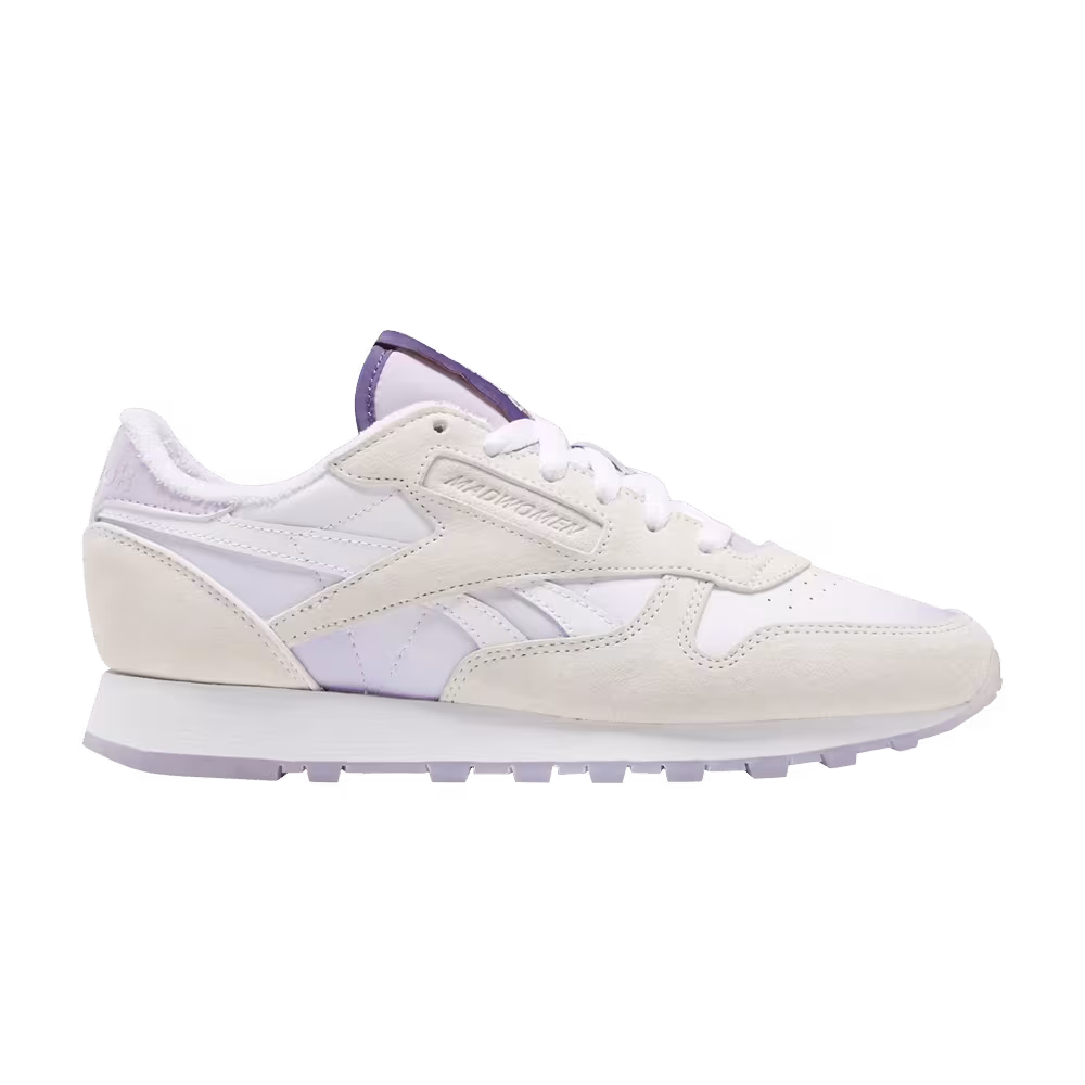 MadWoman x Reebok Classic Leather White Purple Oasis