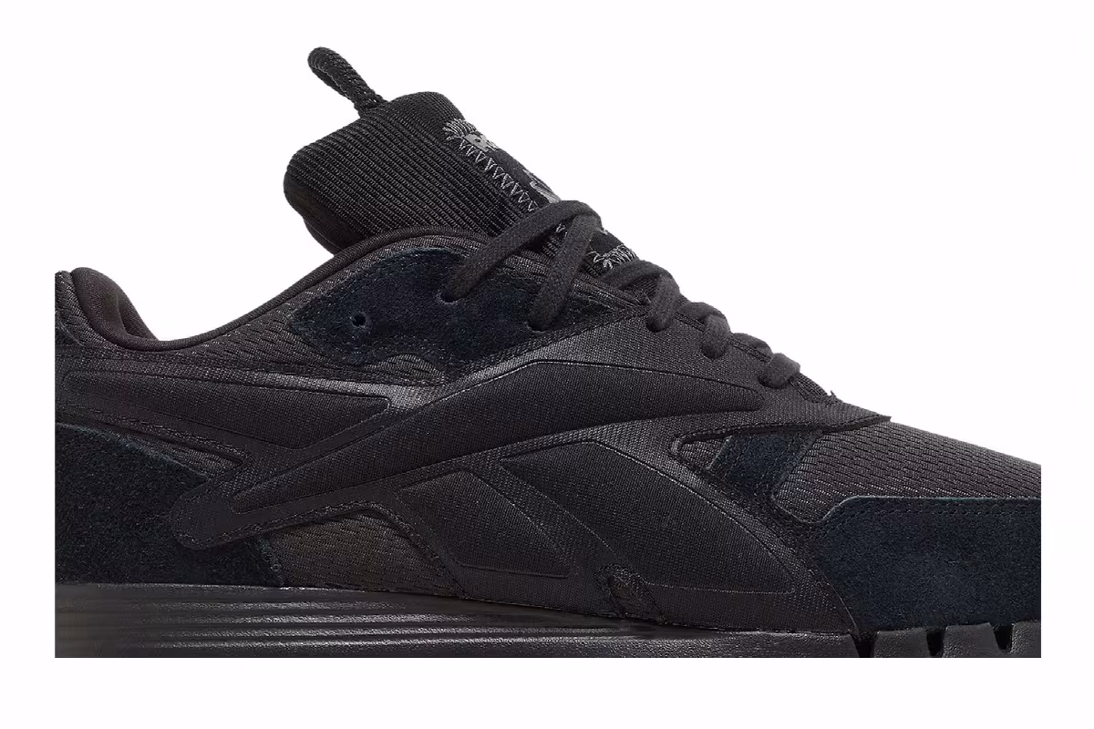 Cardi B x Reebok Women's Classic Leather V2 Core Black, view 3