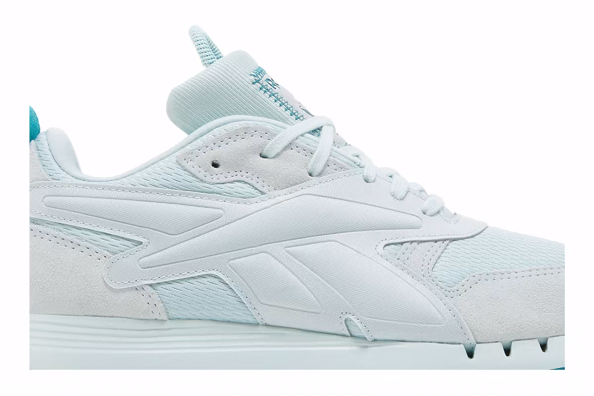 Cardi B x Reebok Women's Classic Leather V2 Whisper Blue, view 3