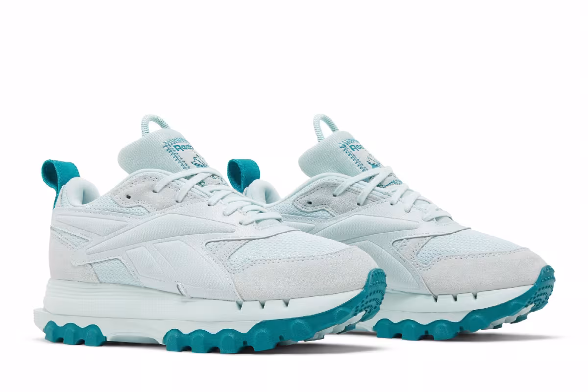 Cardi B x Reebok Women's Classic Leather V2 Whisper Blue, view 9