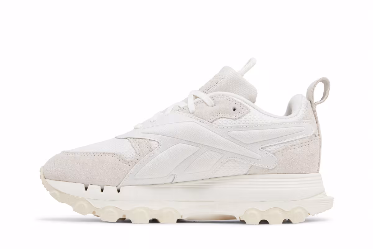 Cardi B x Reebok Women's Classic Leather V2 Chalk Alabaster, view 4