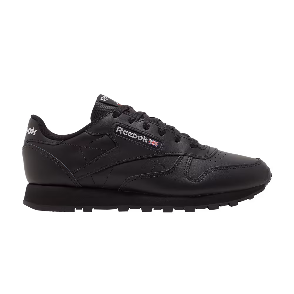 Reebok Women's Classic Leather Black Pure Grey
