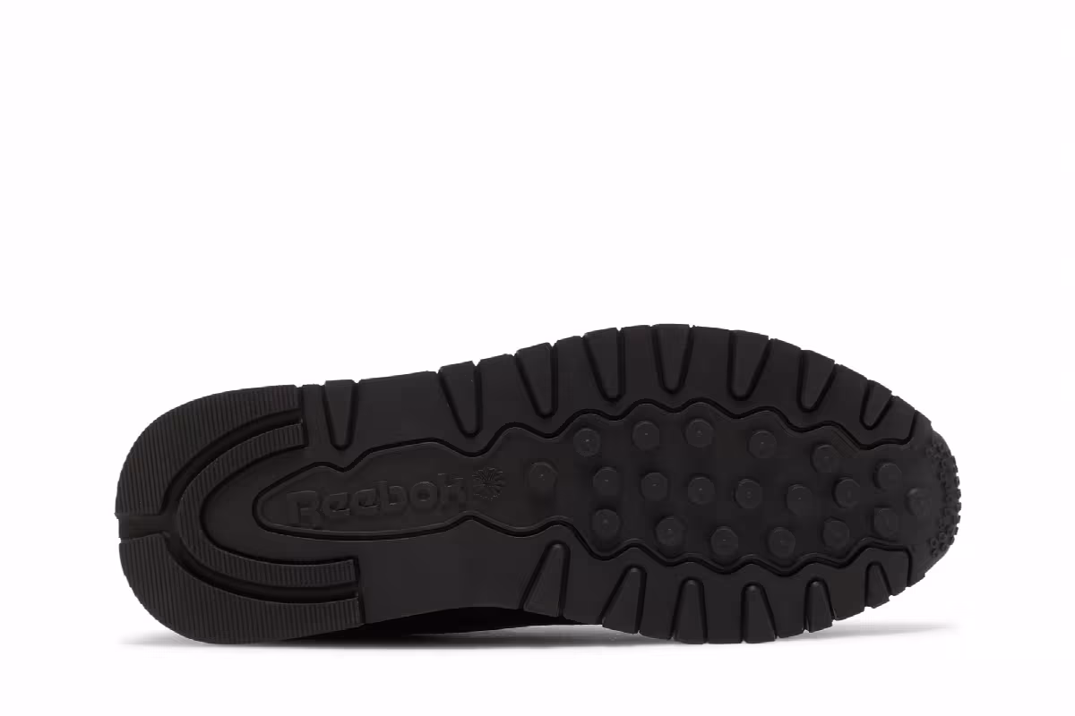 Reebok Women's Classic Leather Black Pure Grey, view 5