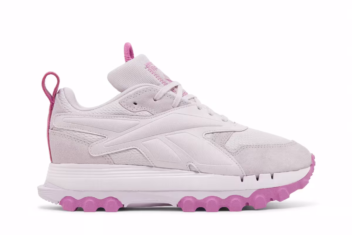 Cardi B x Reebok Women's Classic Leather V2 Quartz Glow Ultraberry, view 2