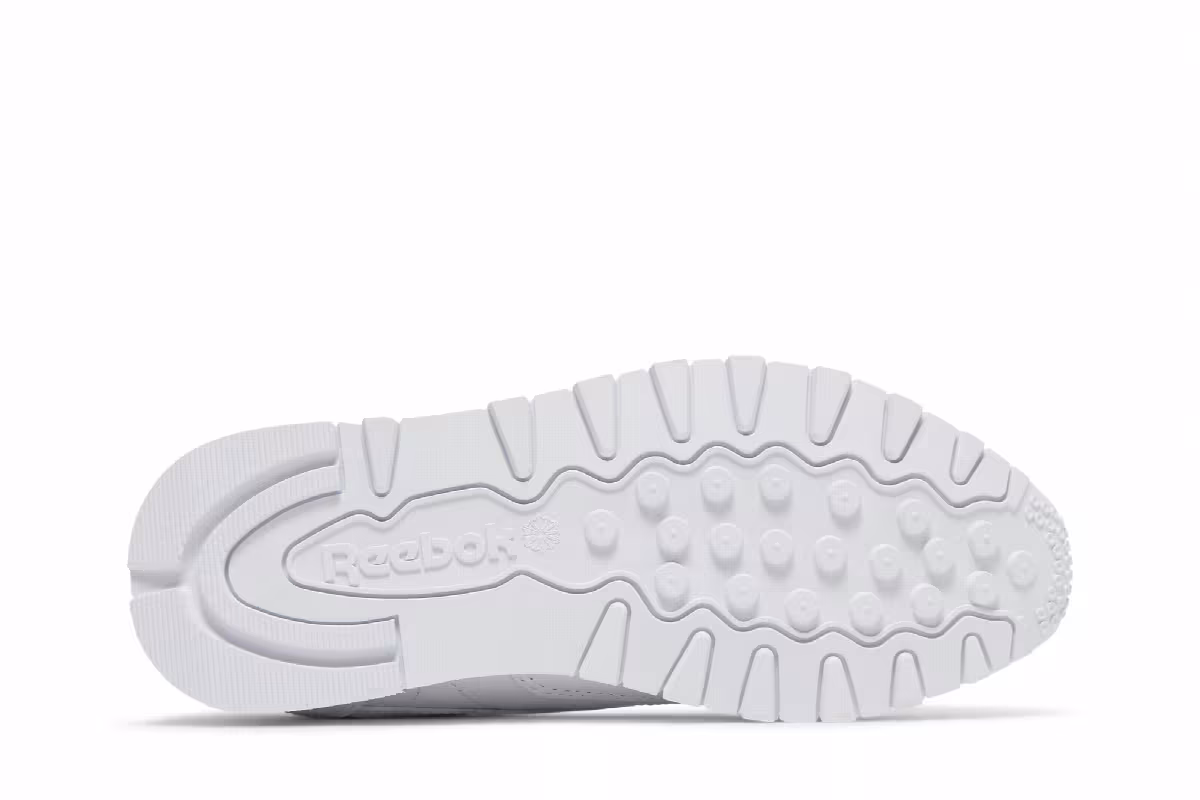 Reebok Women's Classic Leather White Pure Grey, view 5