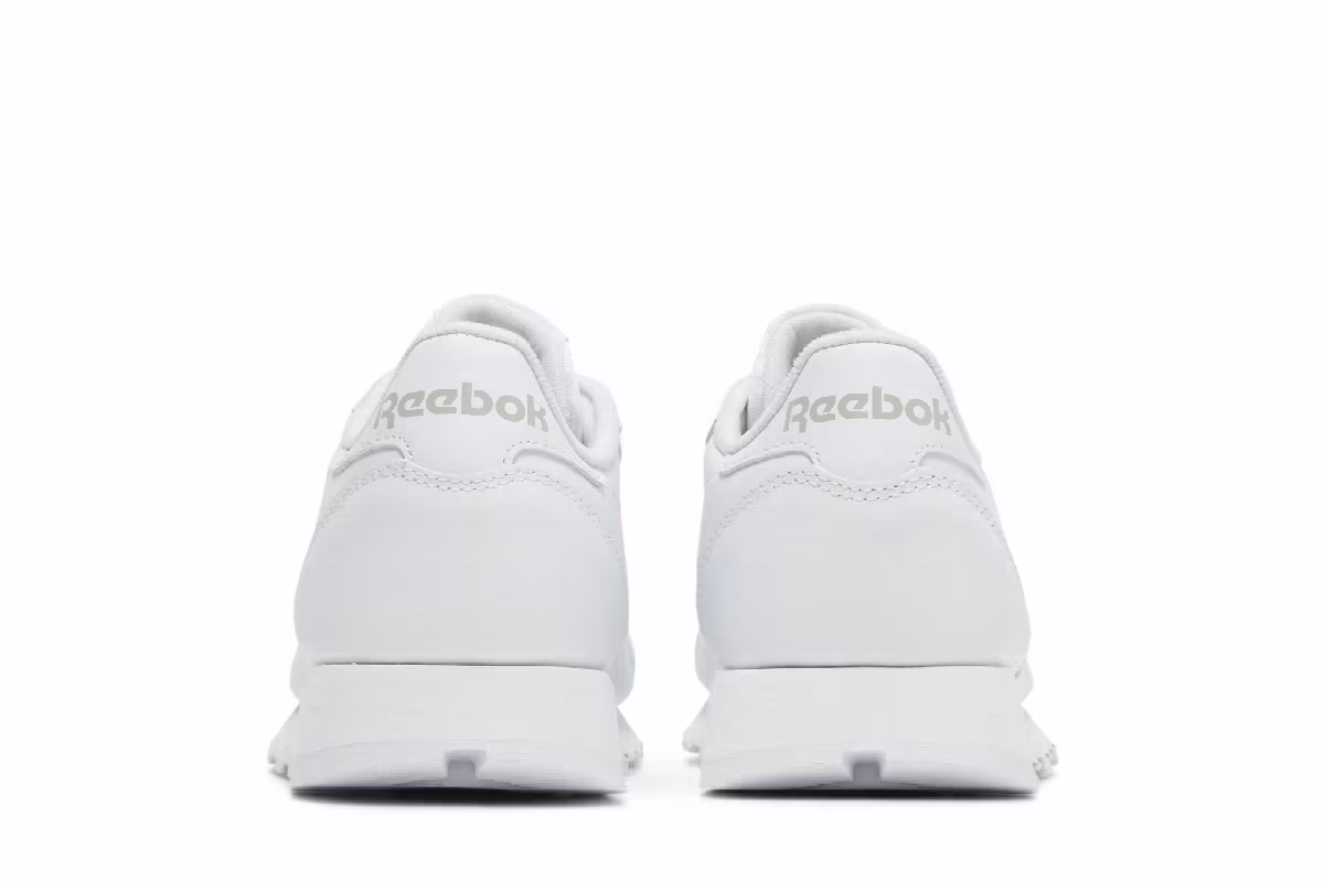Reebok Women's Classic Leather White Pure Grey, view 7