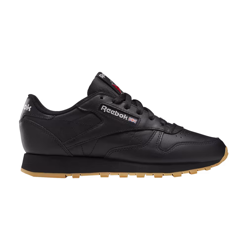 Reebok Women's Classic Leather Black Pure Grey Gum