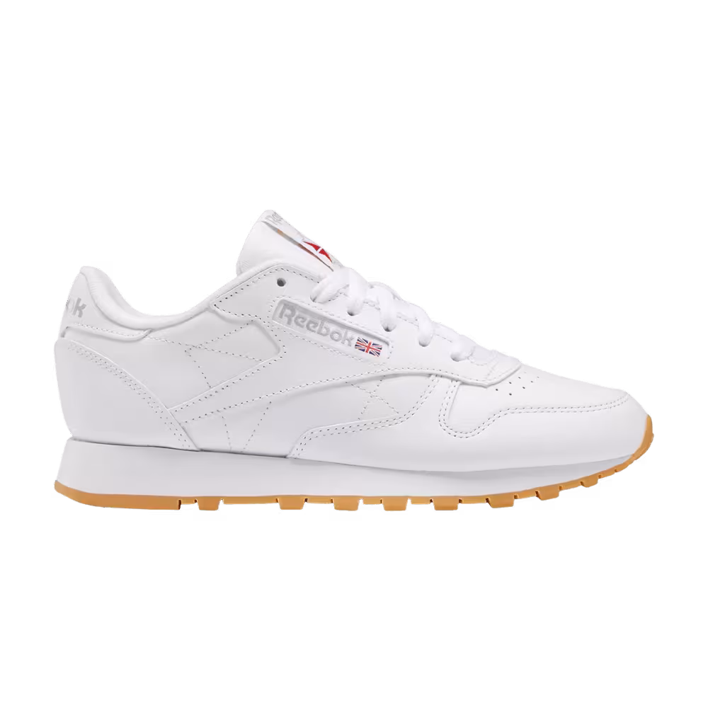 Reebok Women's Classic Leather White Grey Gum