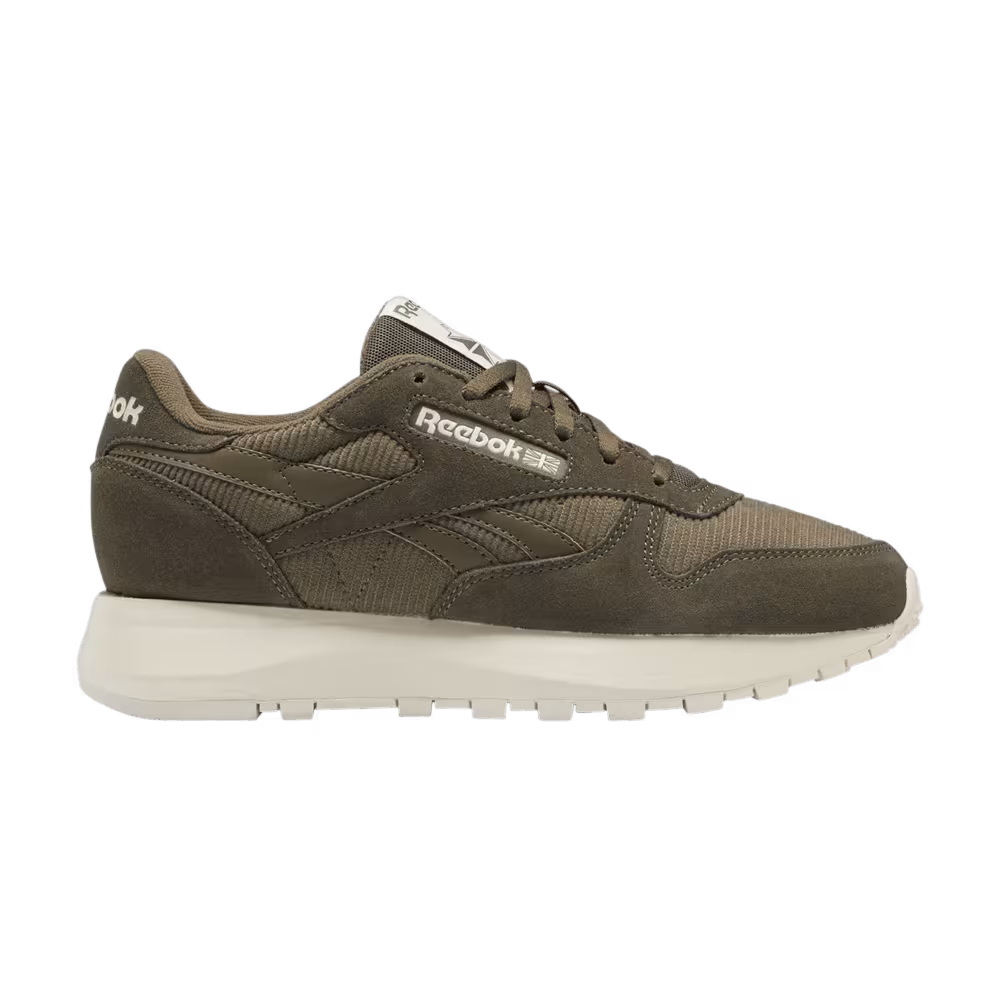 Reebok Women's Classic Leather SP Army Green