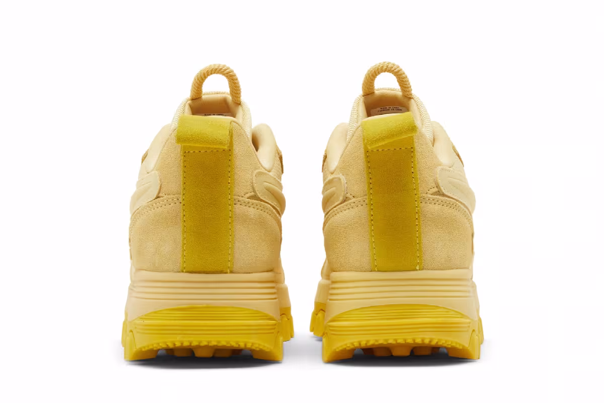 Cardi B x Reebok Classic Leather V2 Big Kid Weathered Yellow, view 7