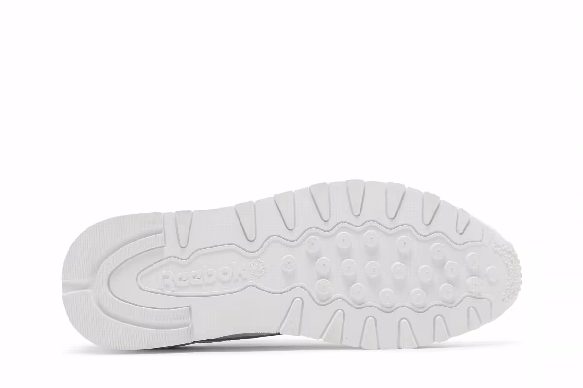 Reebok Classic Leather Big Kid Triple White, view 5