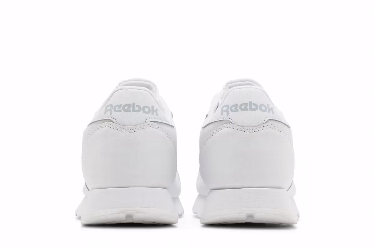 Reebok Classic Leather Big Kid Triple White, view 7