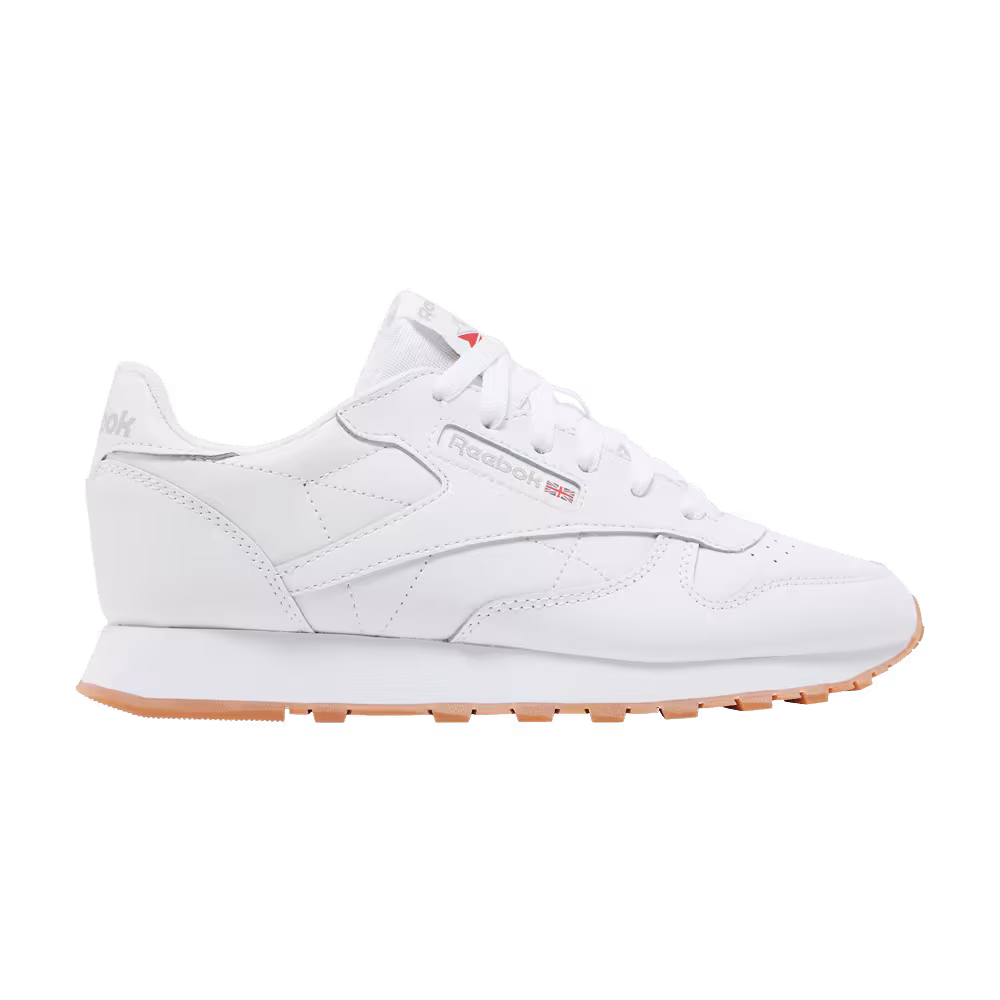 Reebok Classic Leather Big Kid White Gum