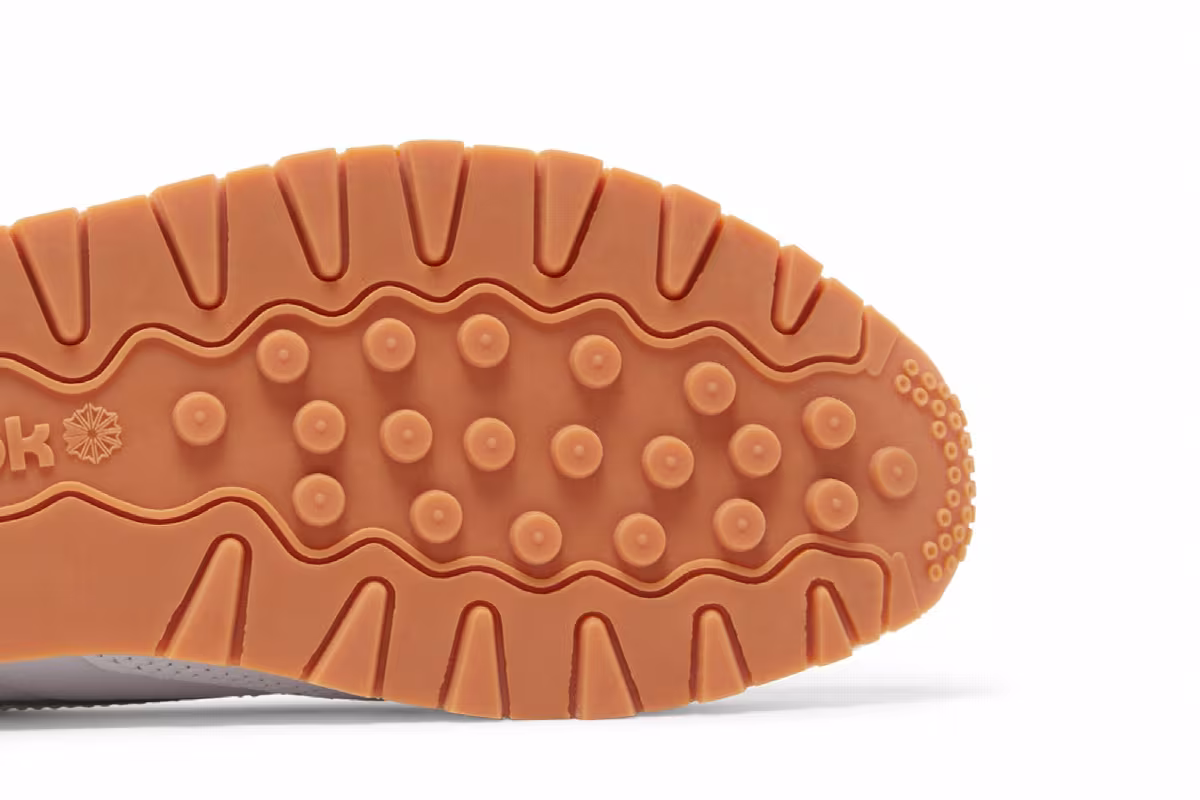 Reebok Classic Leather Big Kid White Gum, view 6