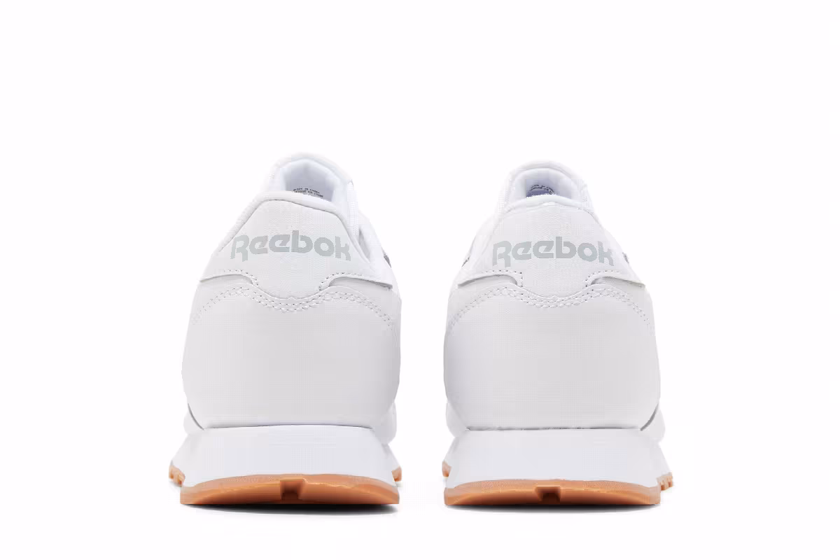 Reebok Classic Leather Big Kid White Gum, view 7