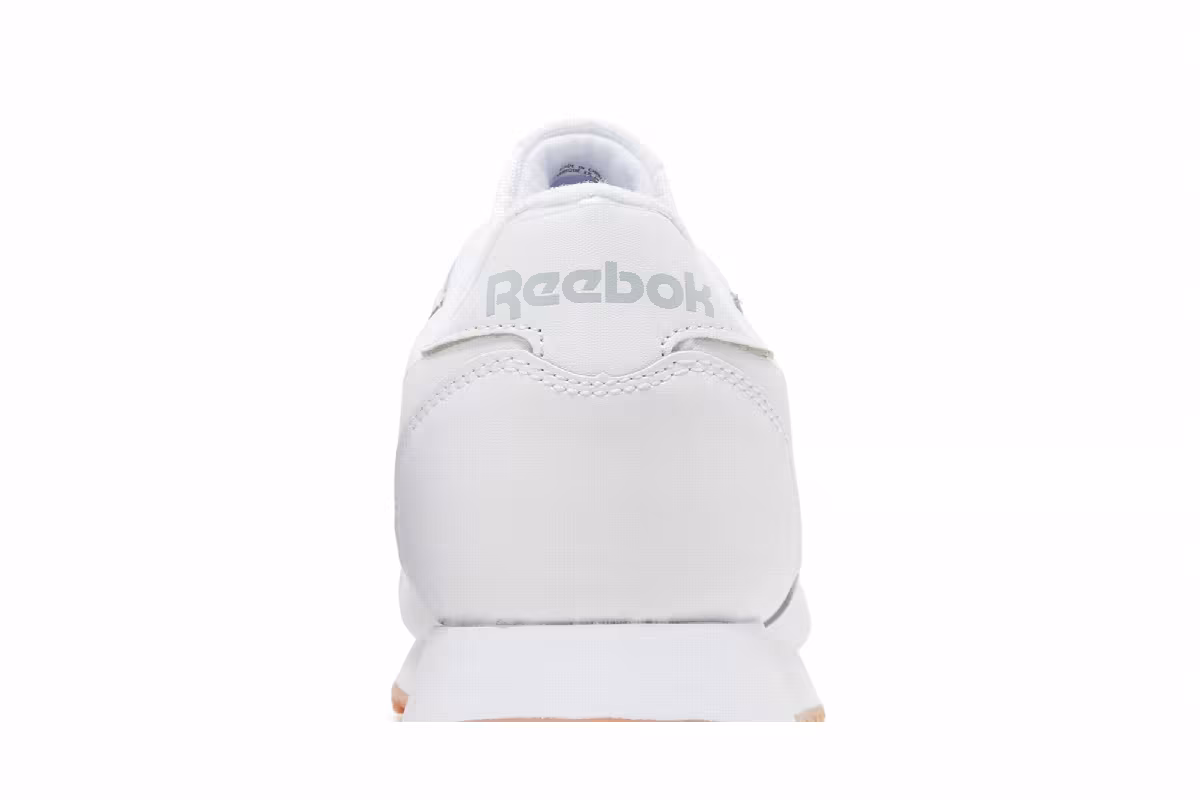 Reebok Classic Leather Big Kid White Gum, view 8