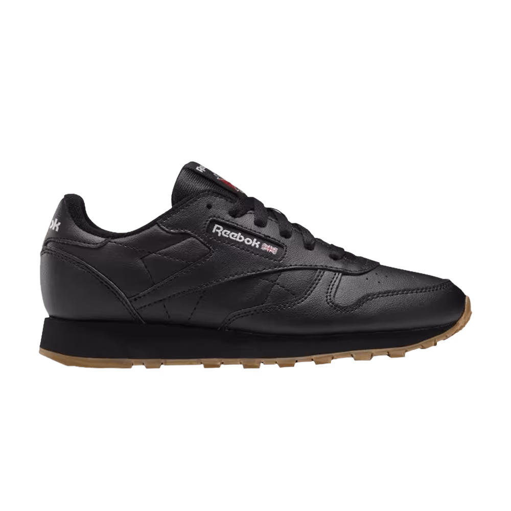 Reebok Classic Leather J Black Gum