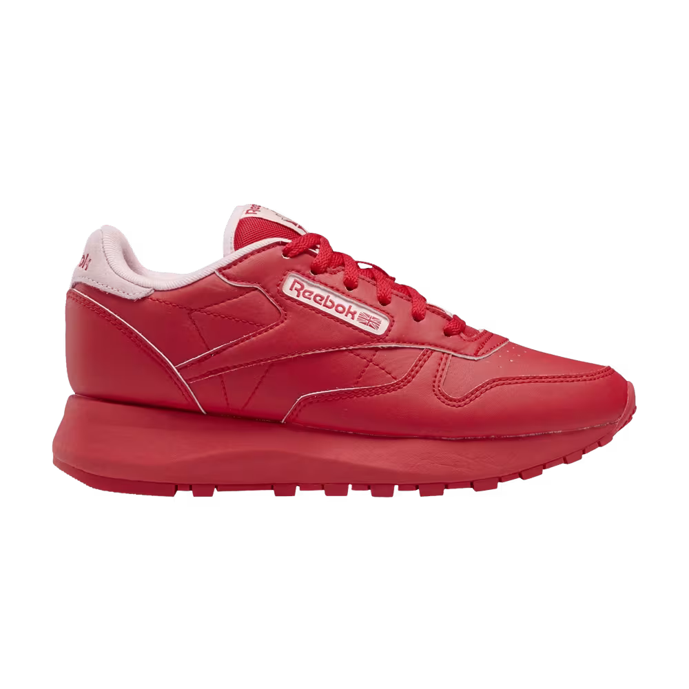 Reebok Classic Leather SP Big Kid Vector Red Pink Glow