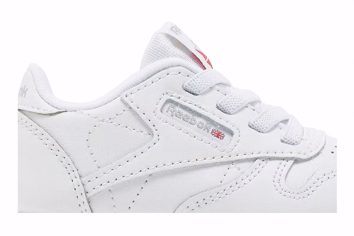 Reebok Classic Leather Toddler White Gum, view 3