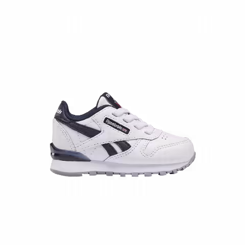 Reebok Classic Leather Step 'n' Flash Toddler 'White Vector Navy'