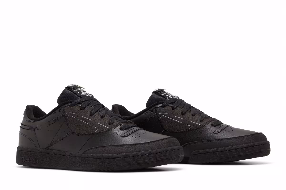 Maison Margiela x Reebok Club C Memory Of - Black, view 9