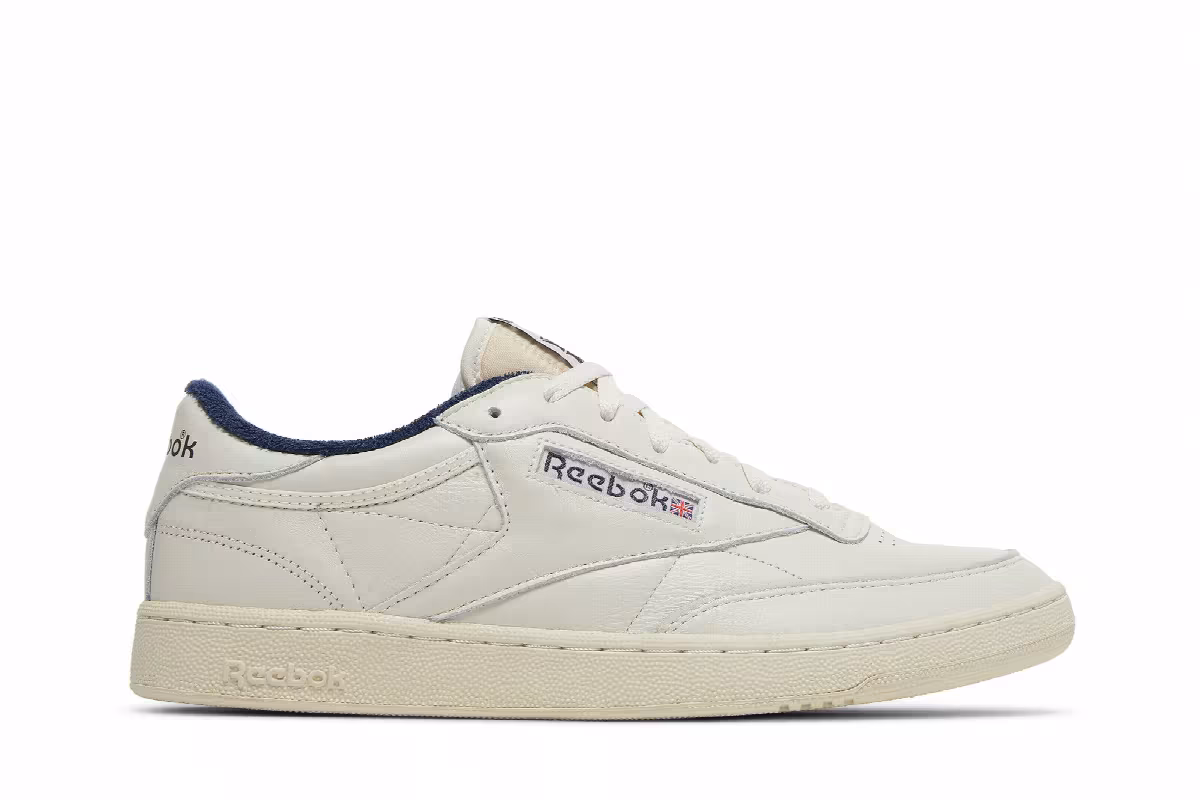 Reebok Club C 85 Vintage Chalk Vector Navy, view 2
