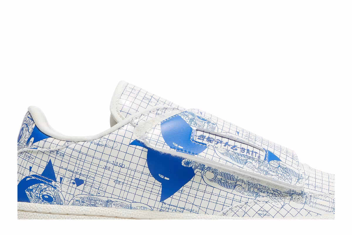 BAIT x Astro Boy x Reebok Club C Stomper Blueprint, view 3