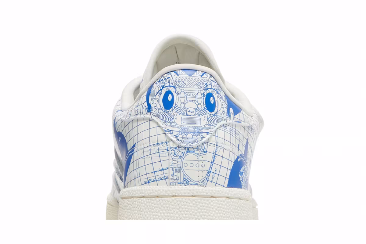 BAIT x Astro Boy x Reebok Club C Stomper Blueprint, view 8