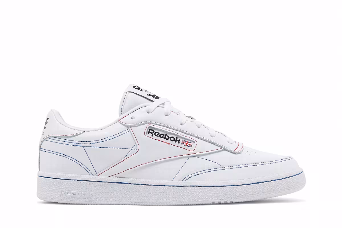 BAPE x Reebok Club C 85 White, view 2