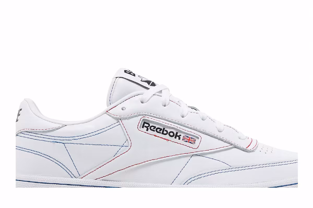 BAPE x Reebok Club C 85 White, view 3