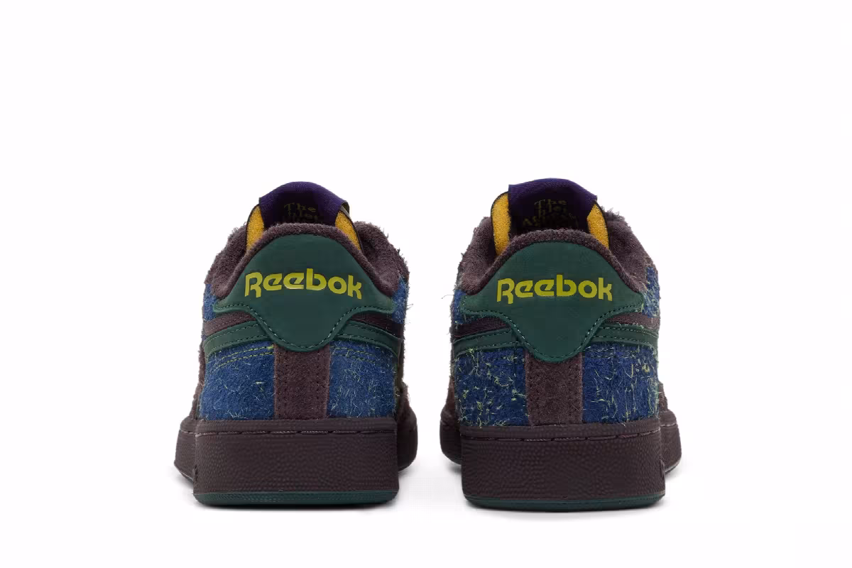 Brain Dead x Reebok Club C Revenge Purple Abyss Batik Blue, view 7