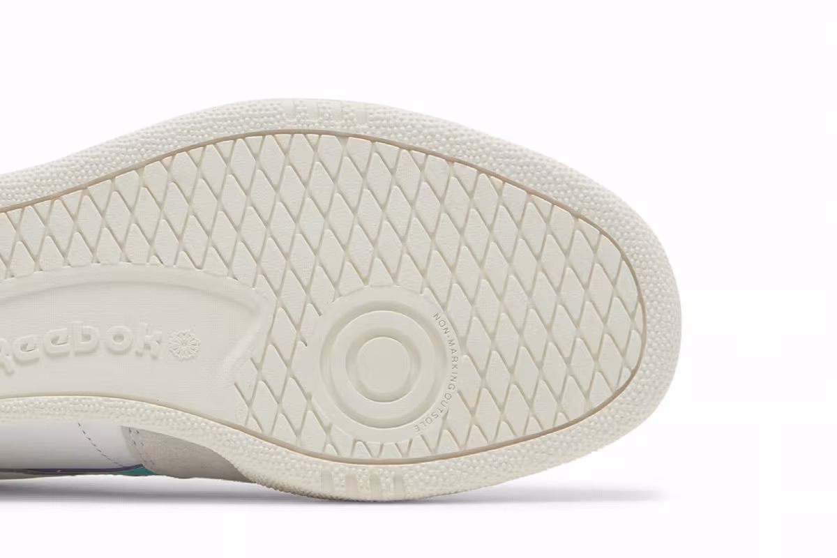Reebok Club C Revenge White Classic Teal, view 6