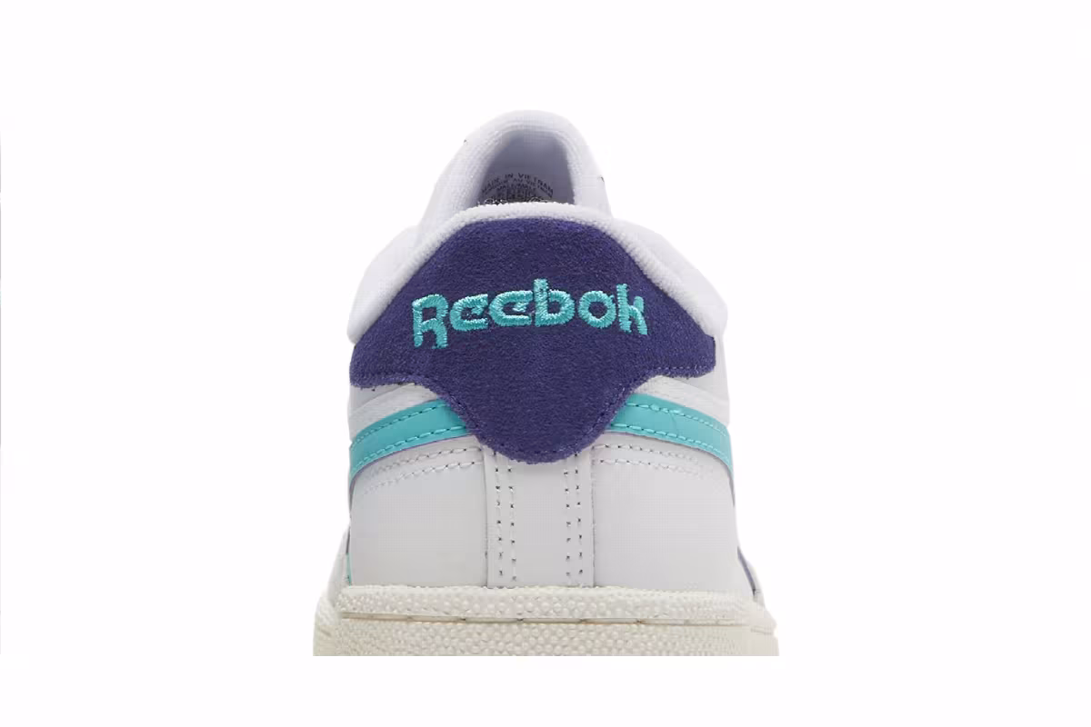 Reebok Club C Revenge White Classic Teal, view 8