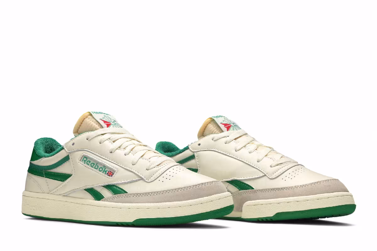 Reebok Club C Revenge Vintage Chalk Glen Green 2022, view 9