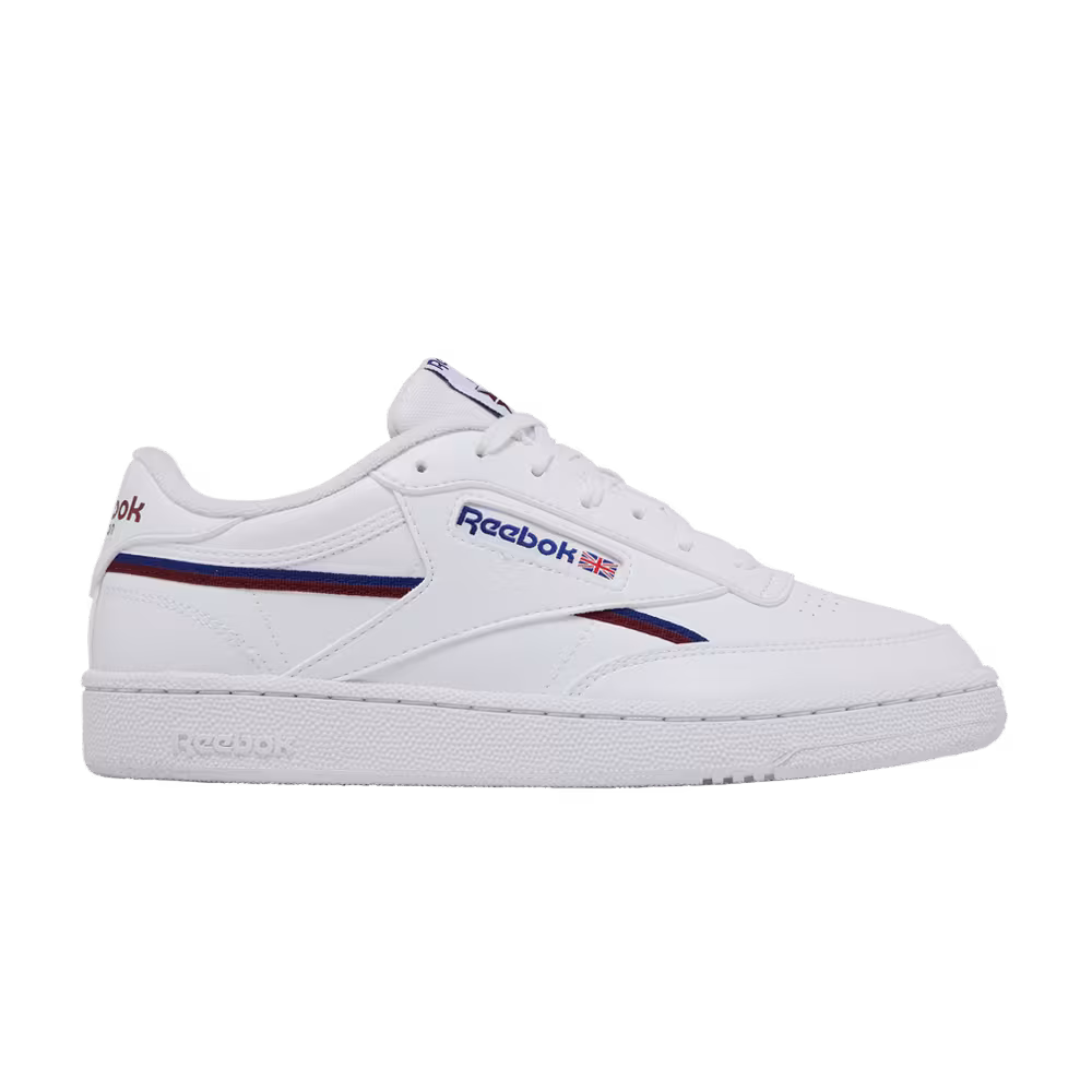 Reebok Club C 85 Vegan White Classic Burgundy