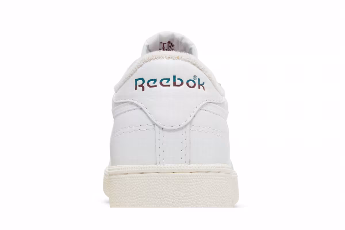 Reebok Club C 85 Vintage Split Logo - Teal Burgundy, view 8