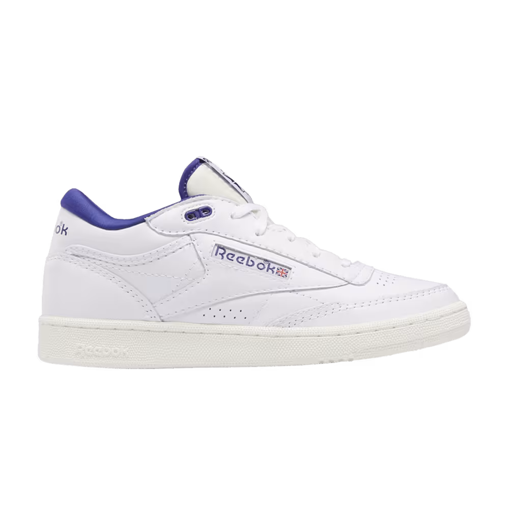 Reebok Club C Mid 2 Vintage White Bold Purple