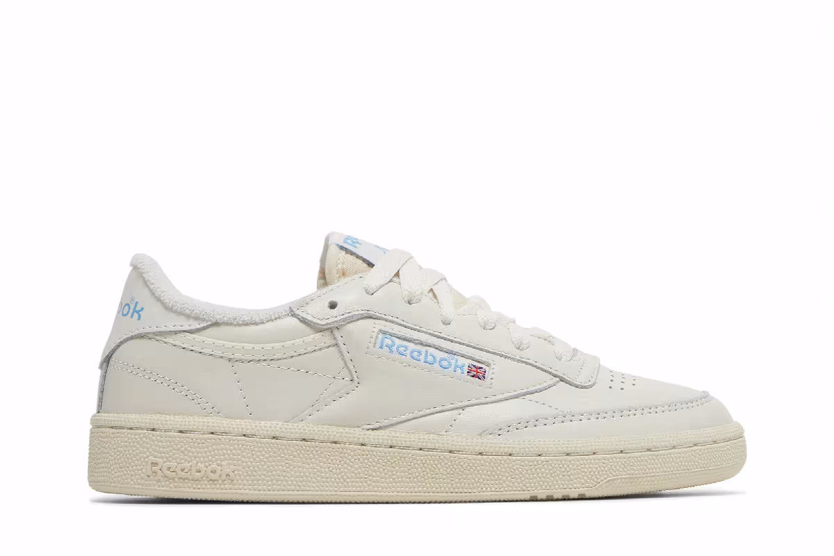 Reebok Women's Club C 85 Chalk Sky Blue, view 2