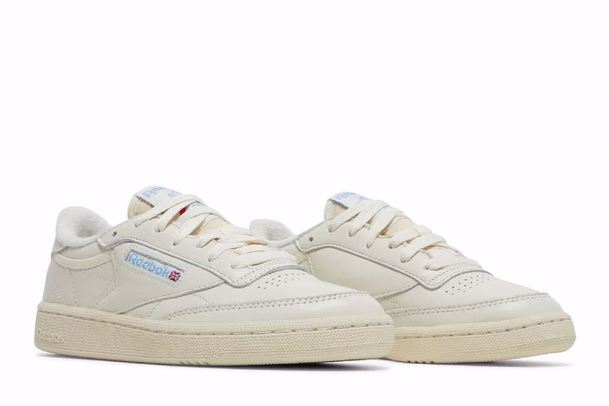 Reebok Women's Club C 85 Chalk Sky Blue, view 9