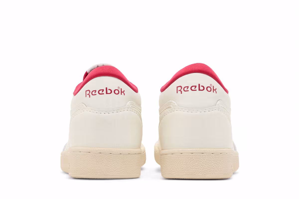 Reebok Club C Mid 2 Vintage Chalk Flash Red, view 7