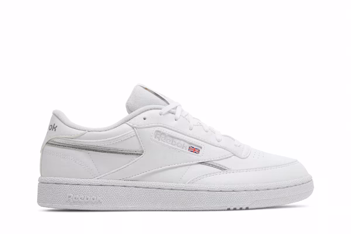 Reebok Club C 85 Vegan White Grey, view 2