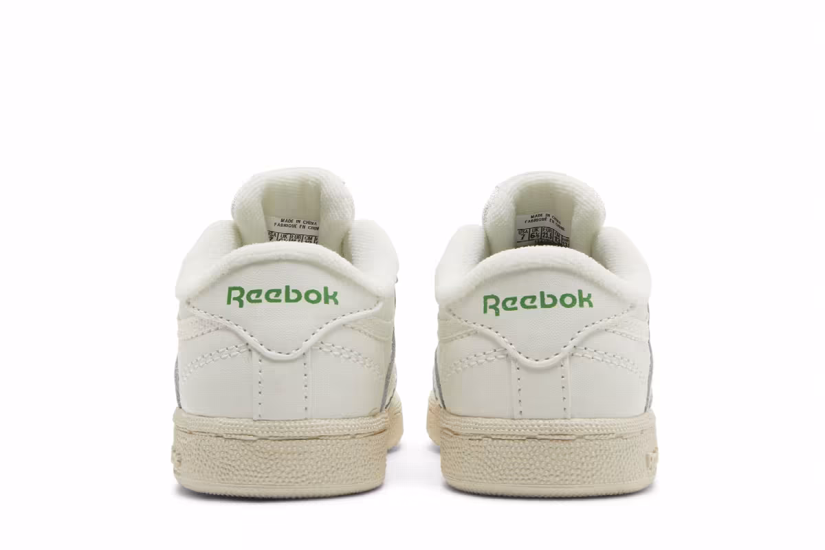 Reebok Club C Toddler Chalk Glen Green, view 7