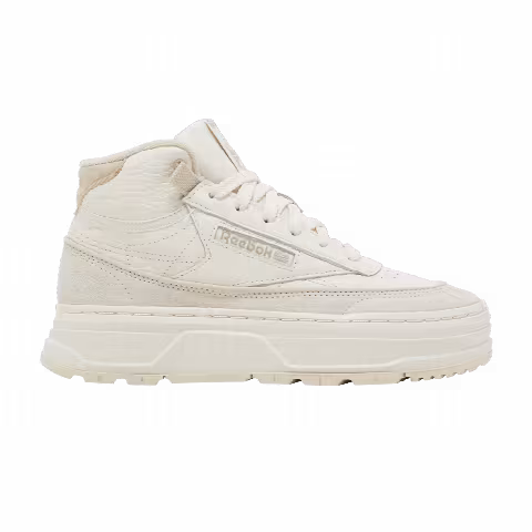 Reebok Wmns Club C Geo Mid 'Chalk Alabaster'