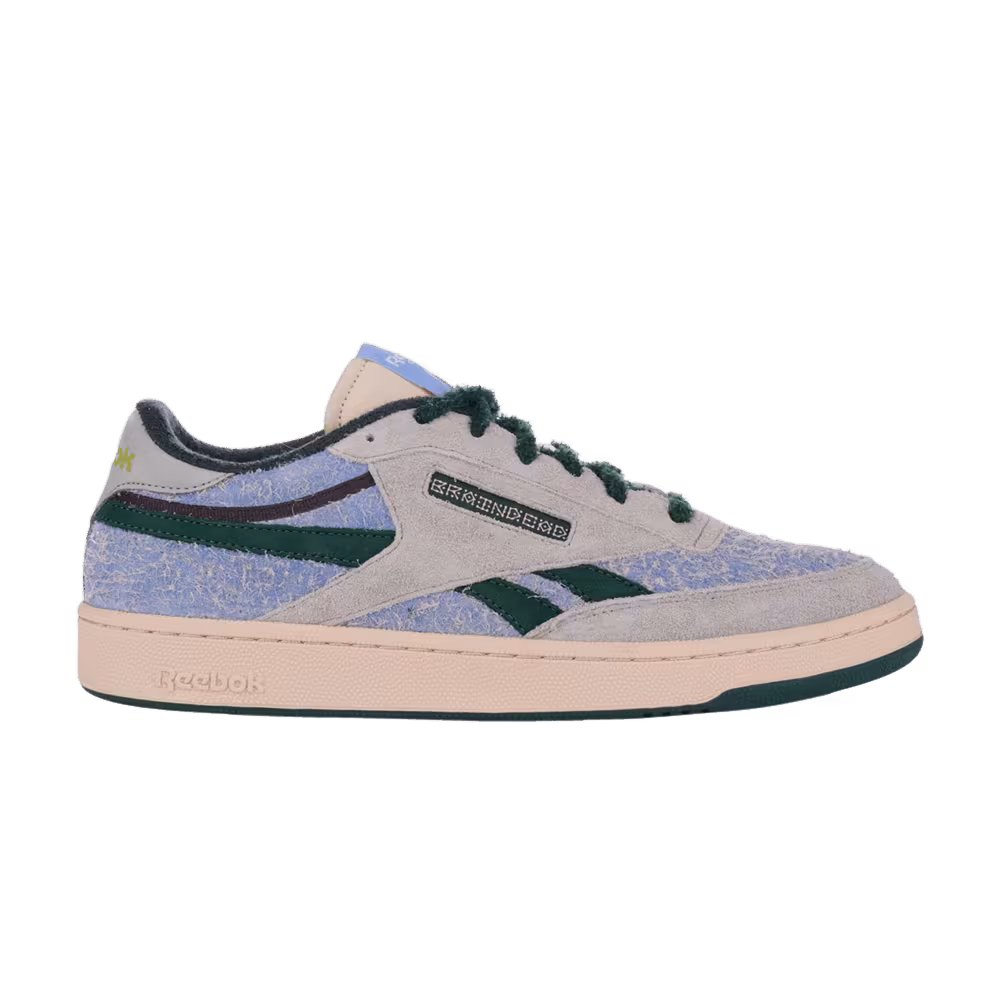 Brain Dead x Reebok Club C Revenge Ecru Dark Forest